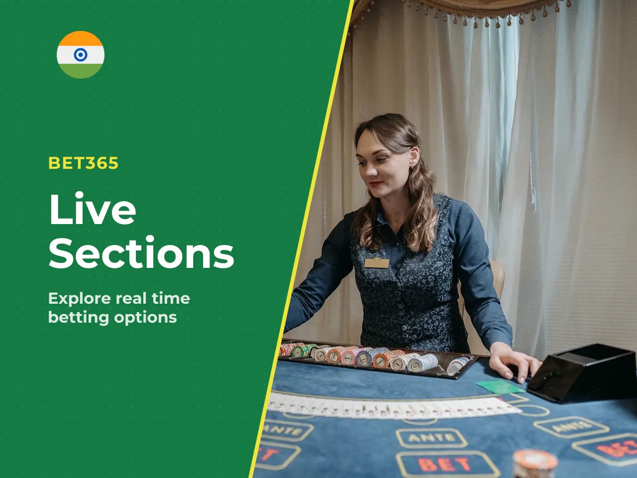 Which Sections Make Up bet365 Live