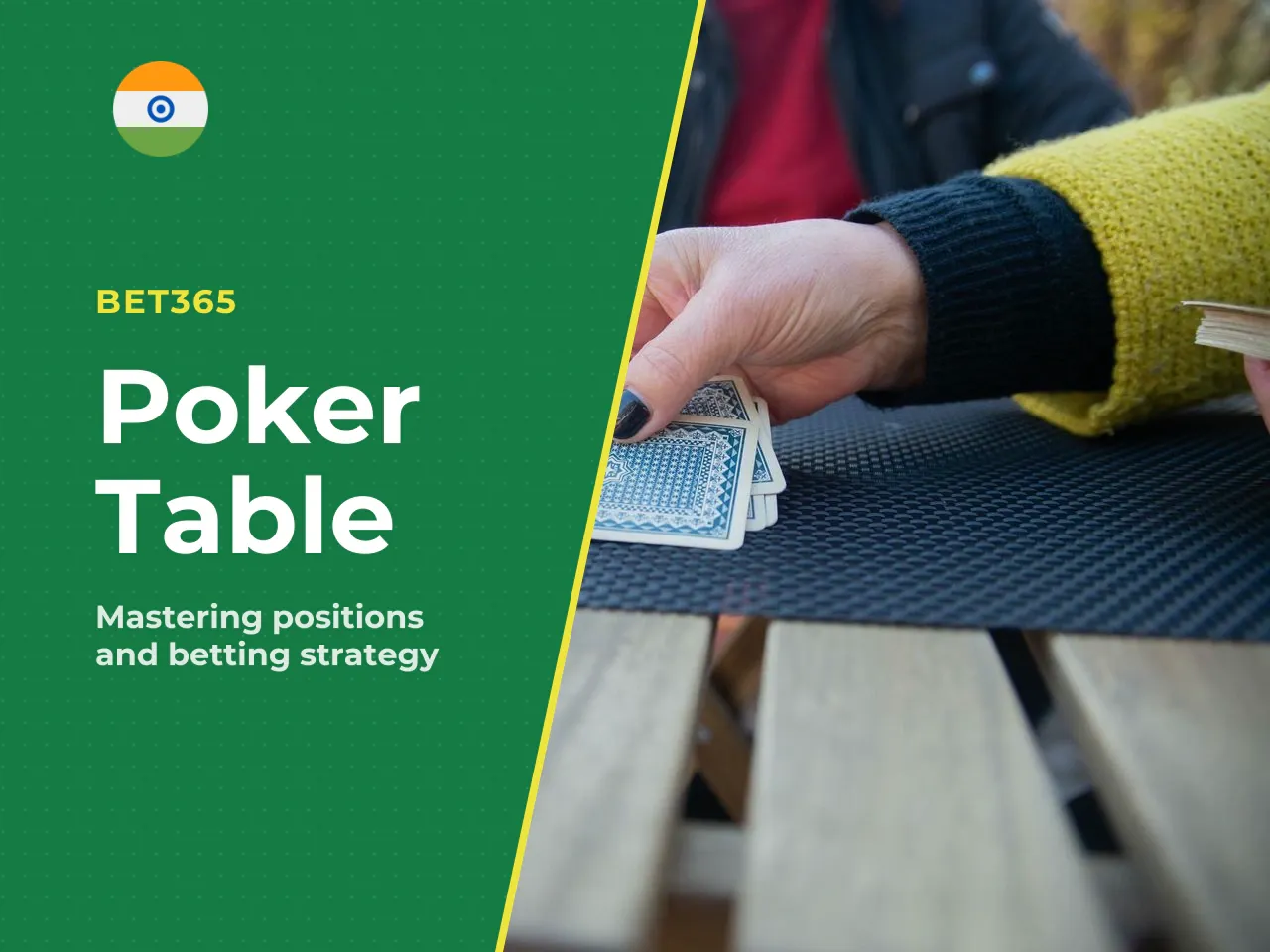 Cards, Dealer and Table Positions. Table