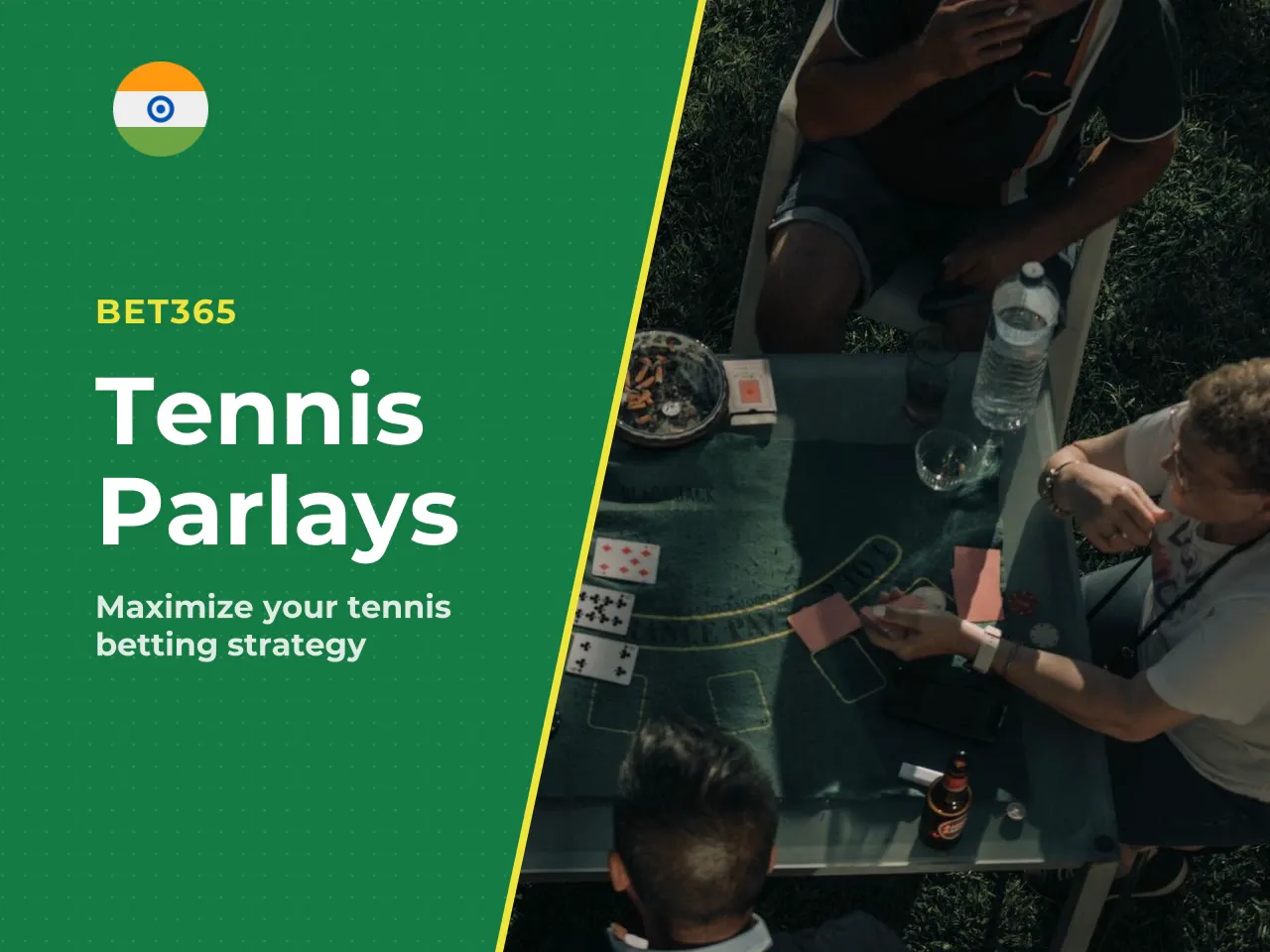 Tennis parlays and bet builders. You