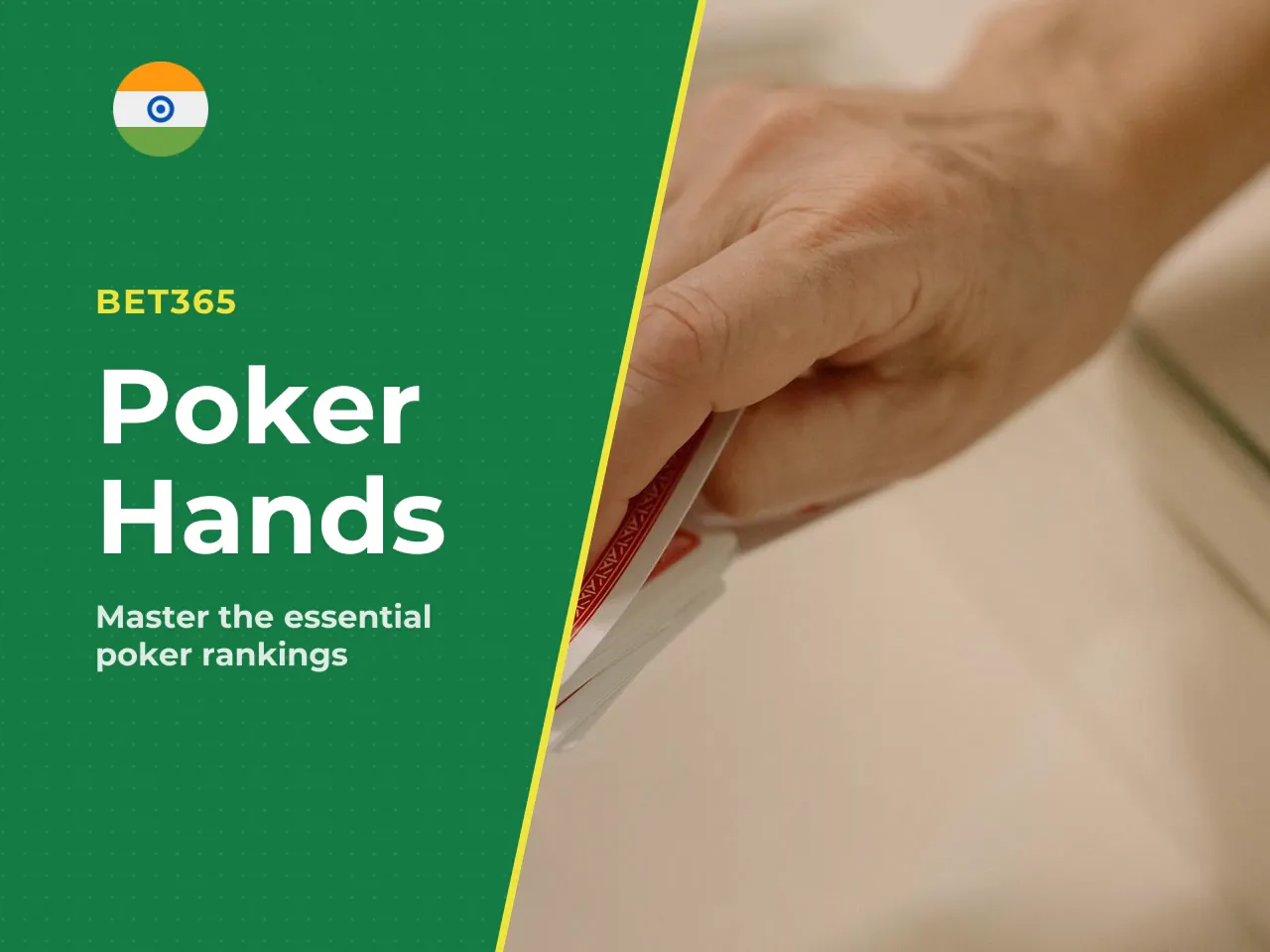 Poker Hand Rankings from High Card