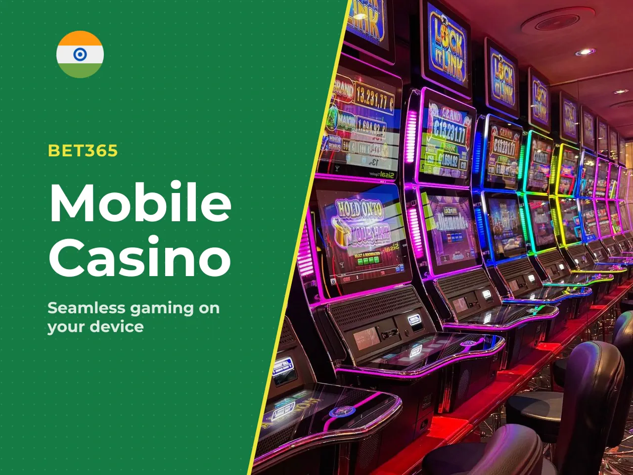 Casino and Games on bet365 Mobile