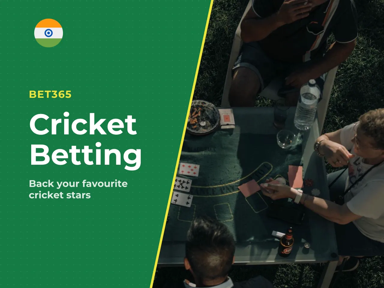 Player bets, specials and live bets