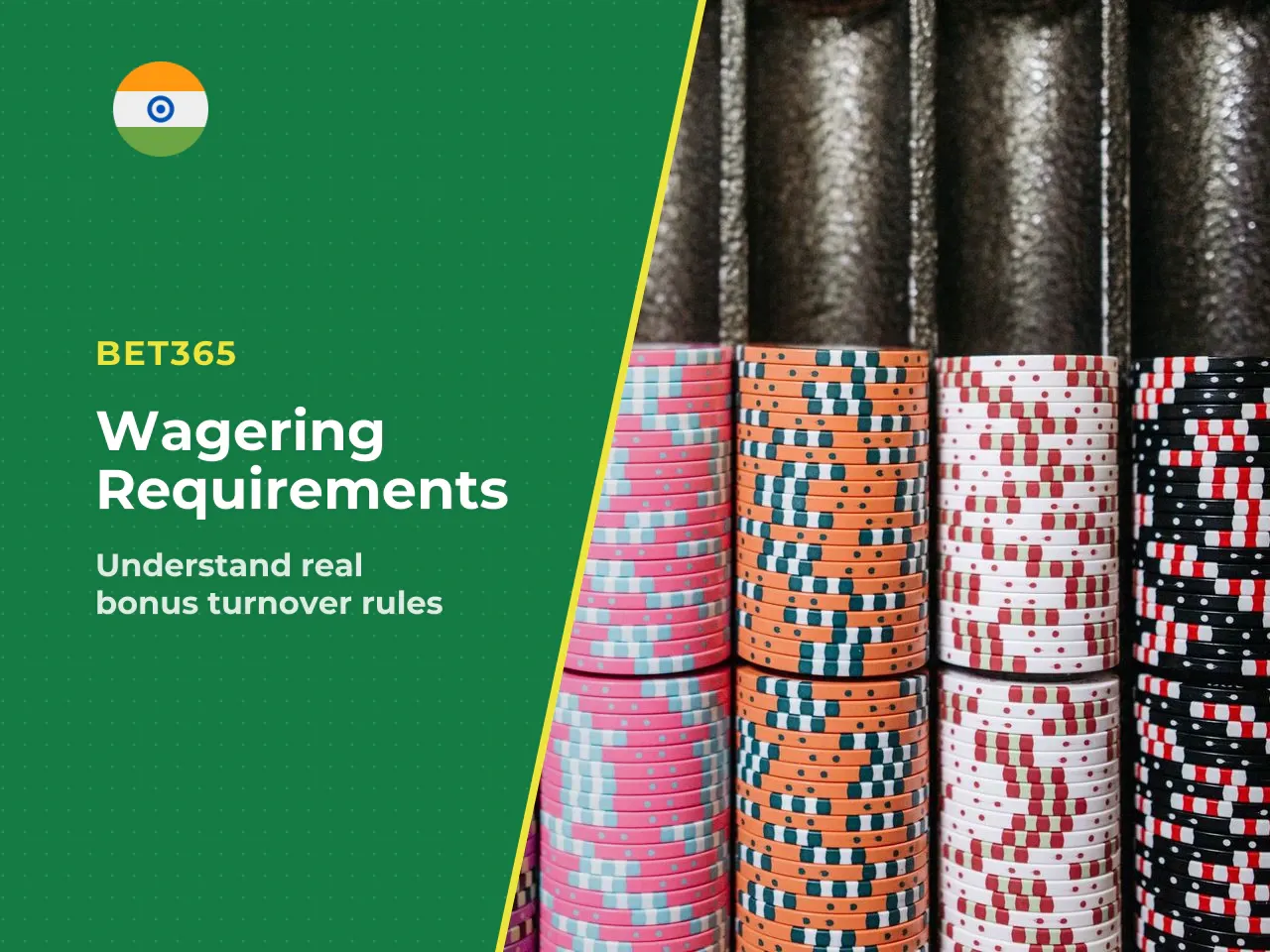 For a casino deposit bonus, a